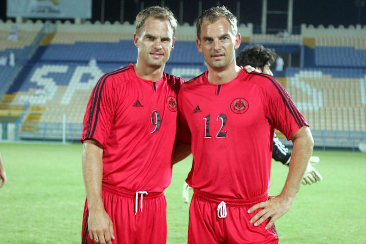 Ronald Frank de Boer Holanda Duplas Irmãos Futebol